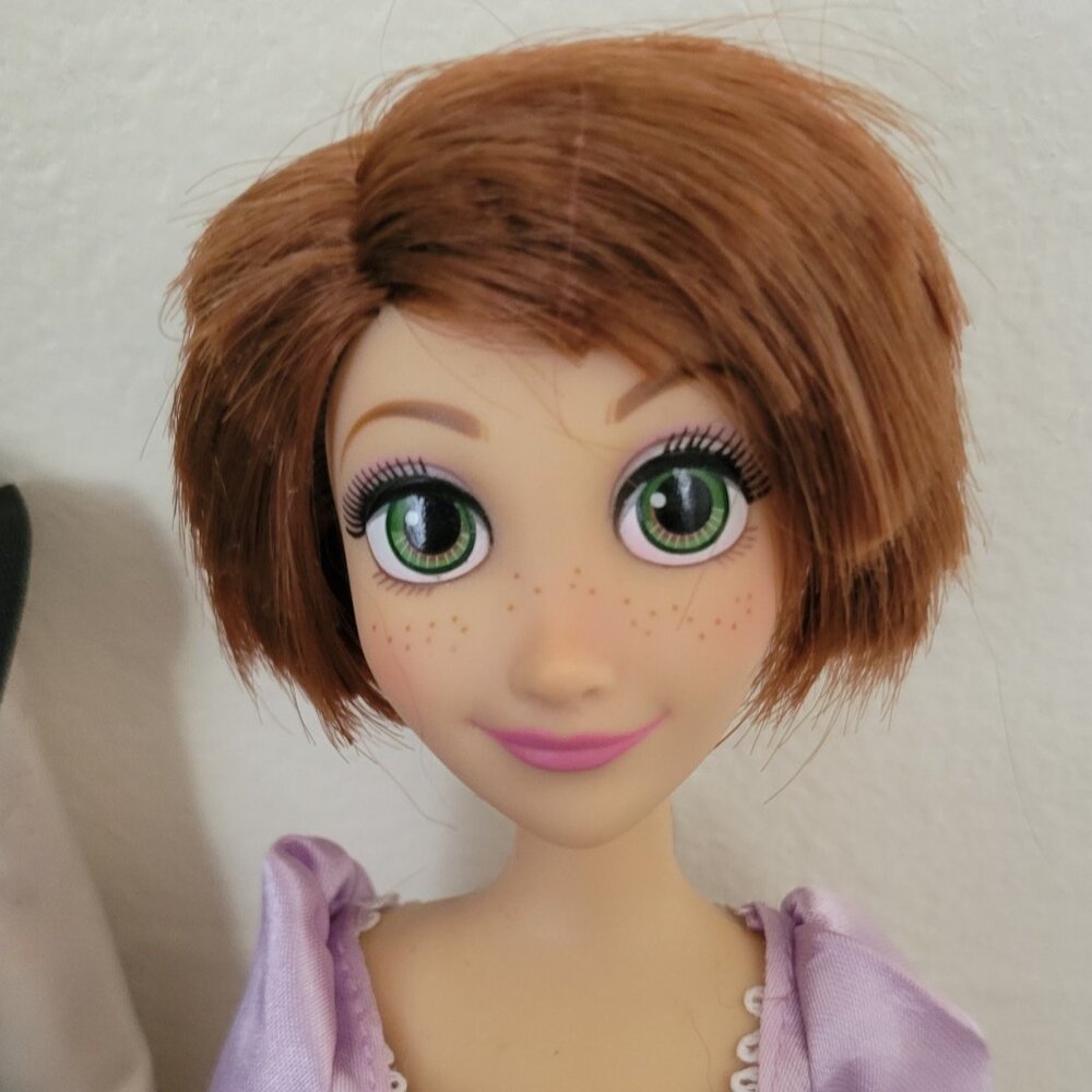 🚨LAST CHANCE RARE Rapunzel & Flynn Rider Disney Tangled Doll Set - Picture 3 of 6